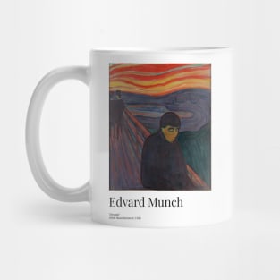 Edvard Munch - Exhibition Art Poster - Despair - Munchmuseet Mug